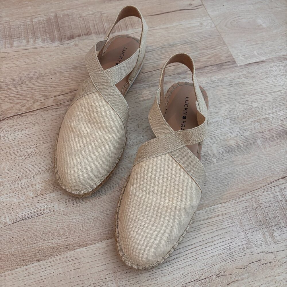 Lucky Brand Riftka Closed Toe Sandals Women’s Size 7.5M